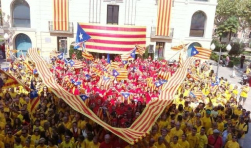 Diada de l'Onze de Setembre. Foto: Comunicació Ajuntament d'Olesa