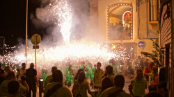 Correfoc de Santa Oliva. Foto: Jaume Morera Barreda