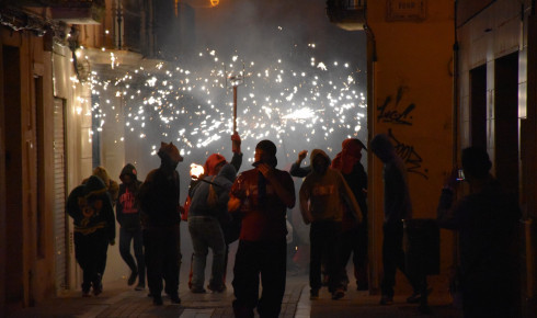 Custusigniada pels carrers del municipi. Foto: Jordi López Guevara (Tot Olesa Imatges)