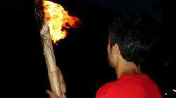 Flamme des Canigó Foto Georgina Munoz