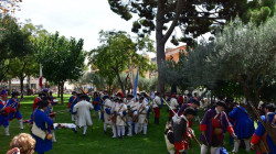 Batalla de Miquelets i borbònics. Foto: Jordi López Guevara (Tot Olesa Imatges)