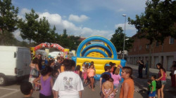 Festa infantil al barri de Les Planes. Foto: Comunicació Ajuntament Olesa