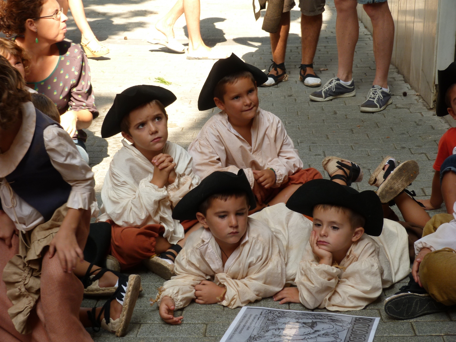 Els nens dels Miquelets. Foto: Georgina Muñoz