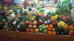 Parada de fruita i verdura