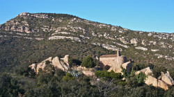 Einsiedelei von Sant Pere Sacama. Foto: Jaume Morera Guixà